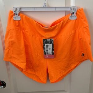 Oiselle OG Roga running short - 6 - pop (orange)